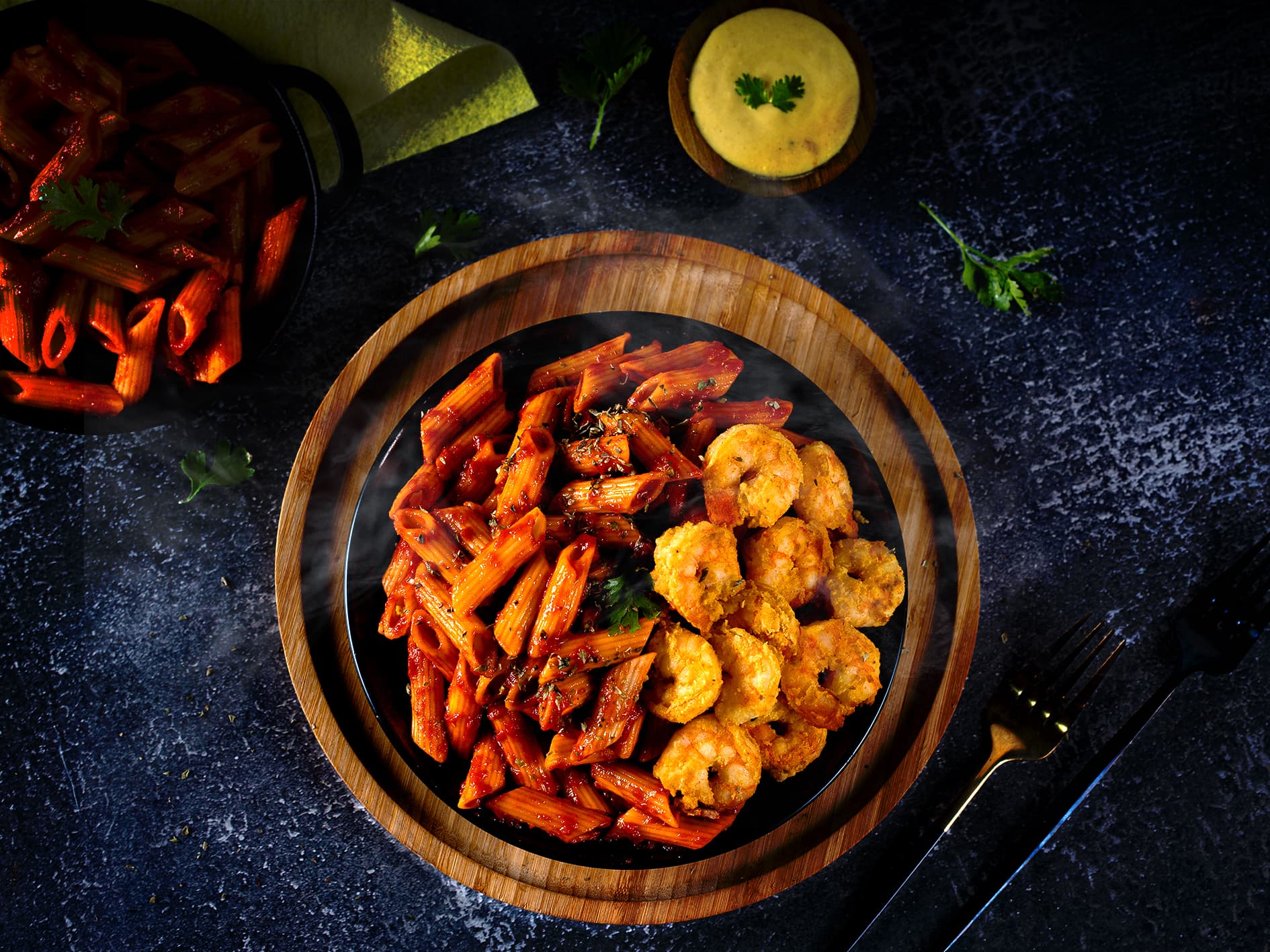 Prawn Paradise Pasta