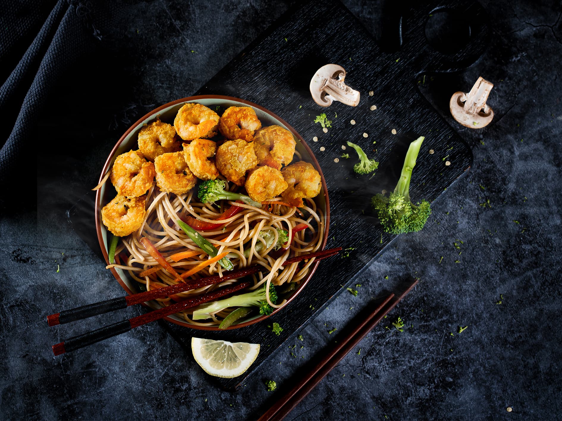 Chinese Shrimp Noodles