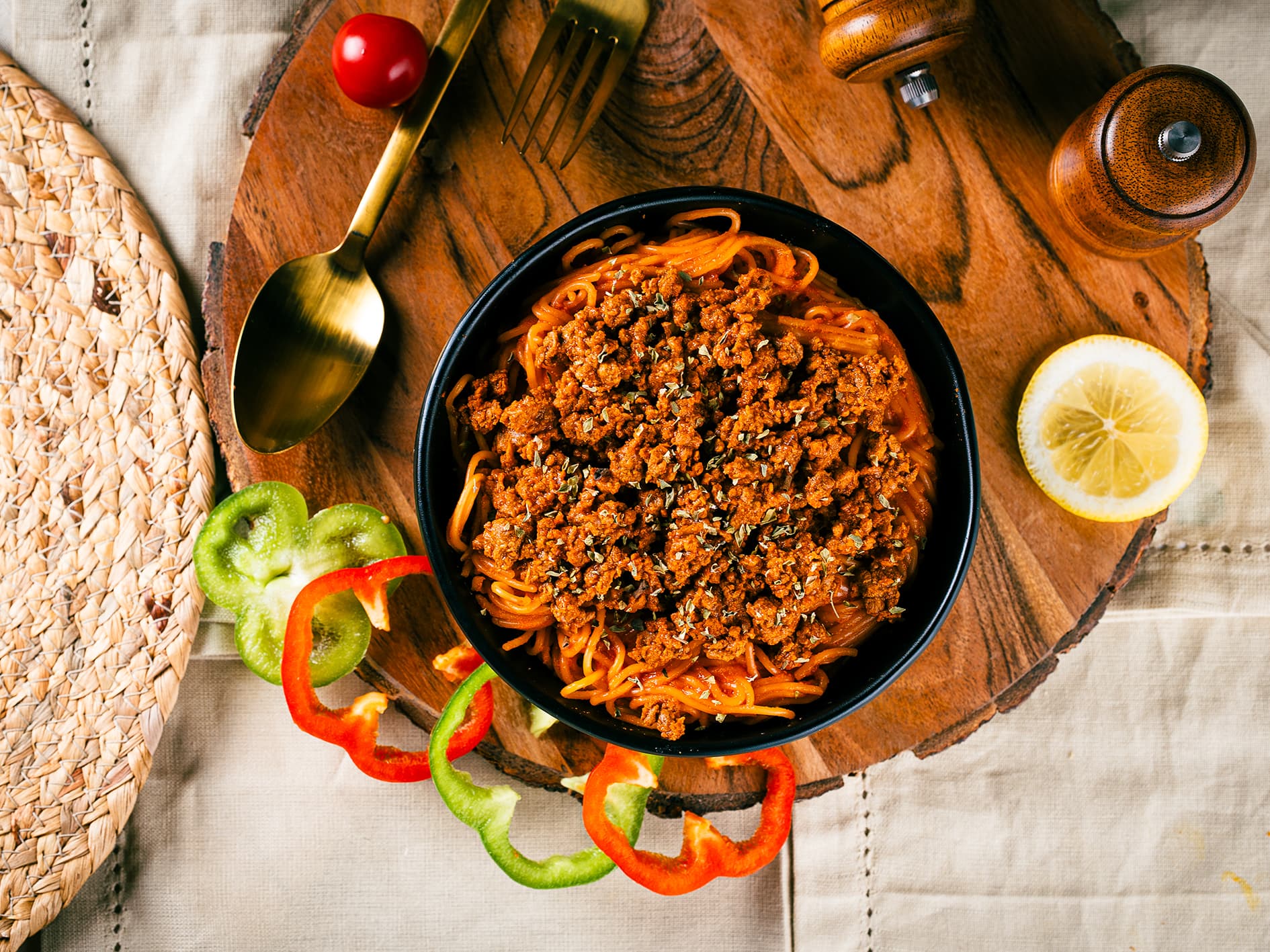 Beef Bolognese Spaghetti