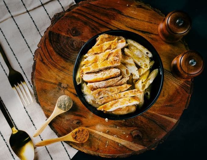 CREAMY CAJUN CHICKEN PASTA